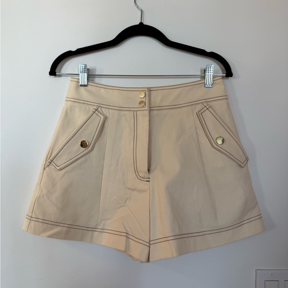 Veronica Beard Ferazia Jacket and Keita Shorts Set in Ecru Size 4 - Picture 11 of 16